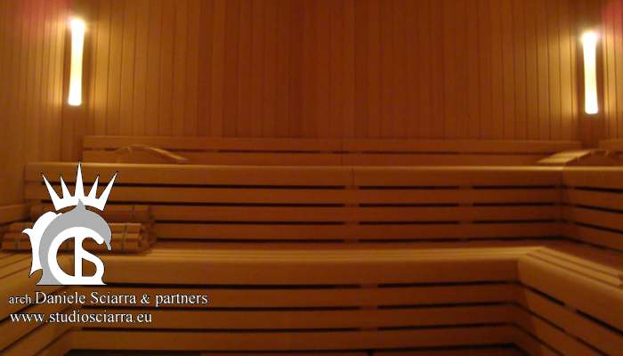 La sauna di grandi dimensioni - Terme di Stigliano